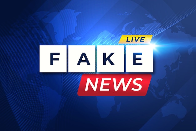 Fake news live stream-thema