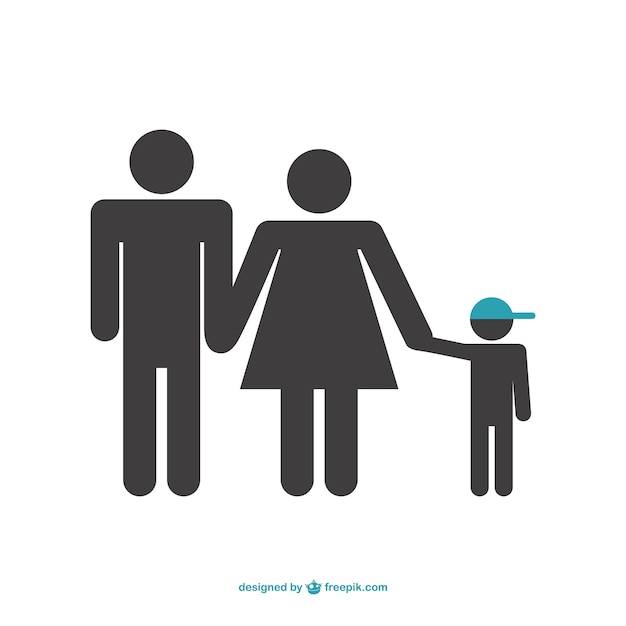 Gratis vector familie vectorsymbool