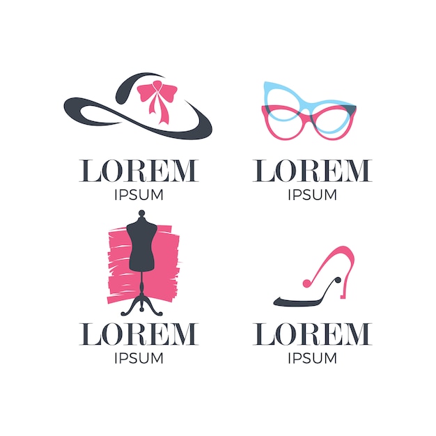 Fashion logo collectie