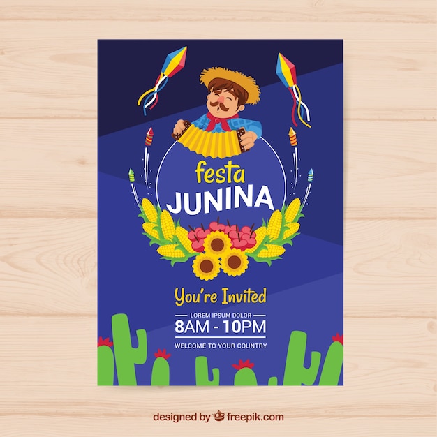 Festa junina-feestvlieger