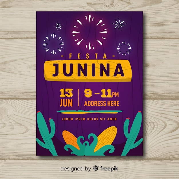 Festa junina-flyer