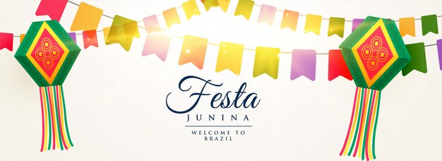 Festa Junina-vieringsontwerp als achtergrond