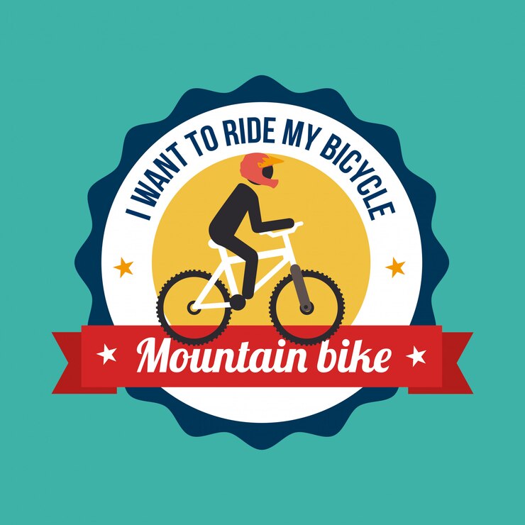 Gratis Vector fiets ontwerp groene illustratie