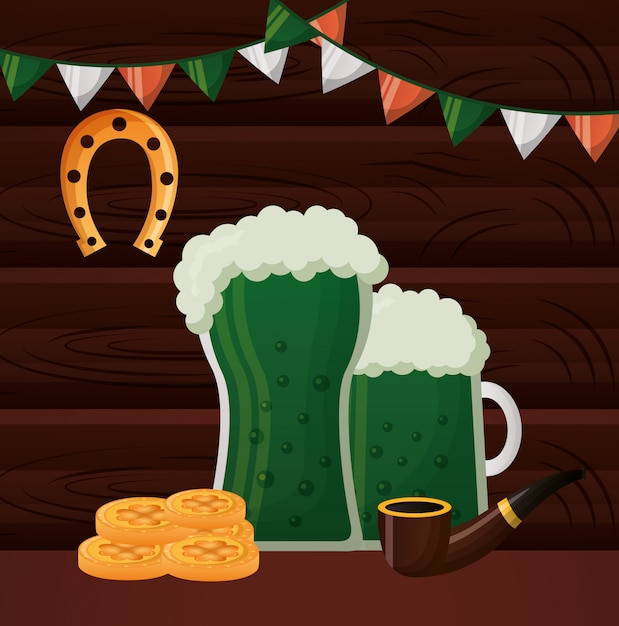 Gratis vector fijne st patrick's day