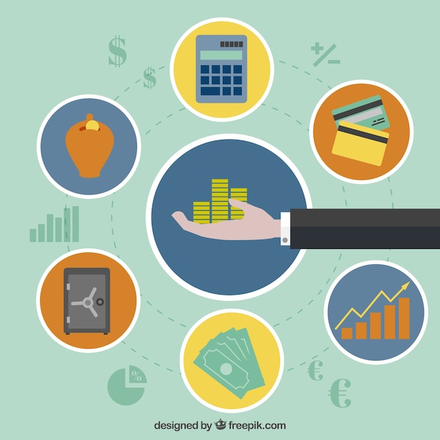 Gratis vector finance proces