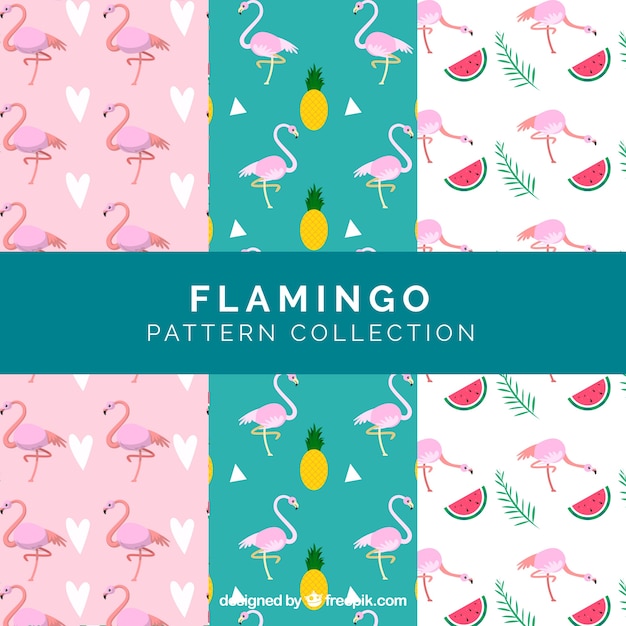 Flamenco zomer patroon