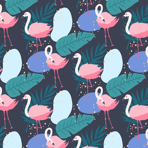 Flamingo patroon concept