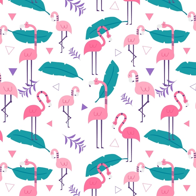 Flamingo patroon