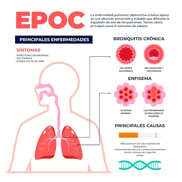 Gratis vector flat-hand getekend epoc infographic