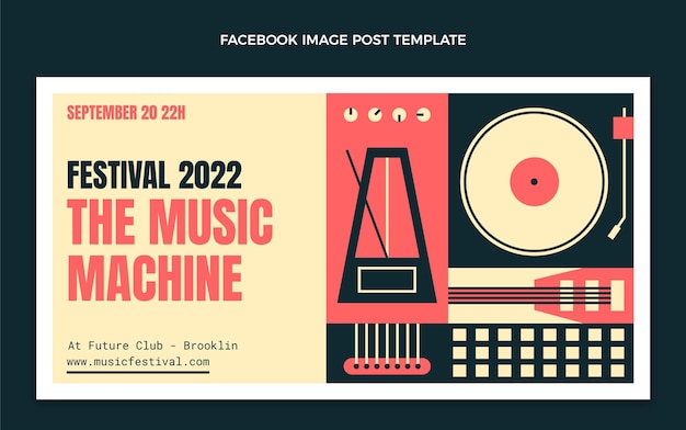 Flat mozaïek muziekfestival facebook bericht