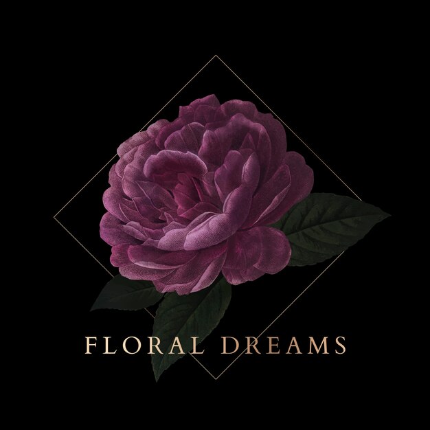 Floral dreams-badge