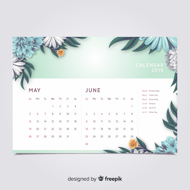 Floral kalender