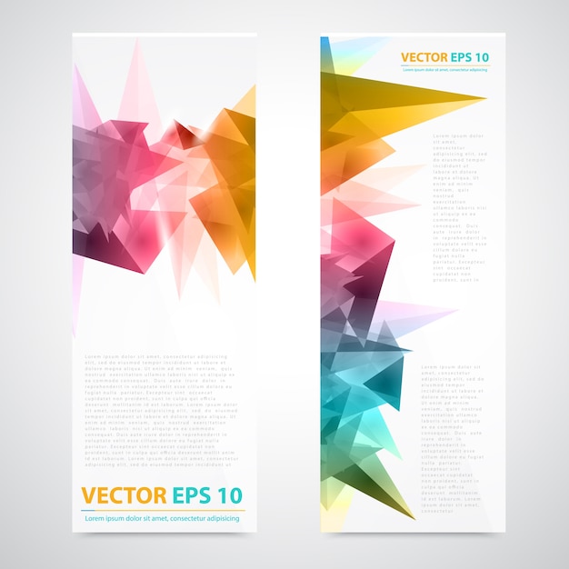 Gratis vector flyer sjabloon header design.