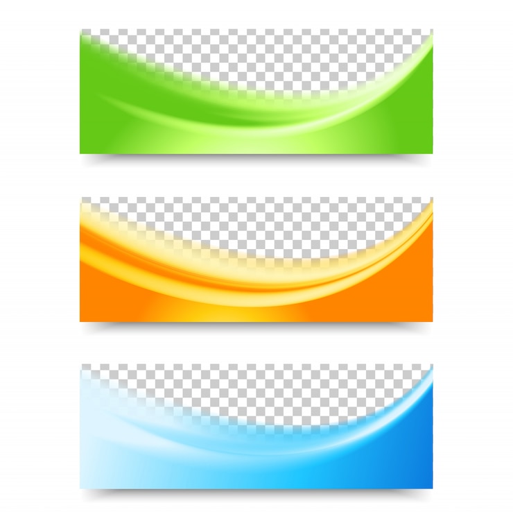 Gratis Vector flyer sjabloon header design.