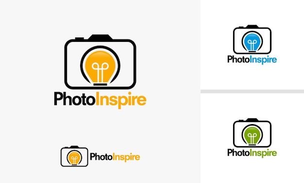 Fotografie inspiratie logo-ontwerpen, photo idea logo-ontwerpen vector