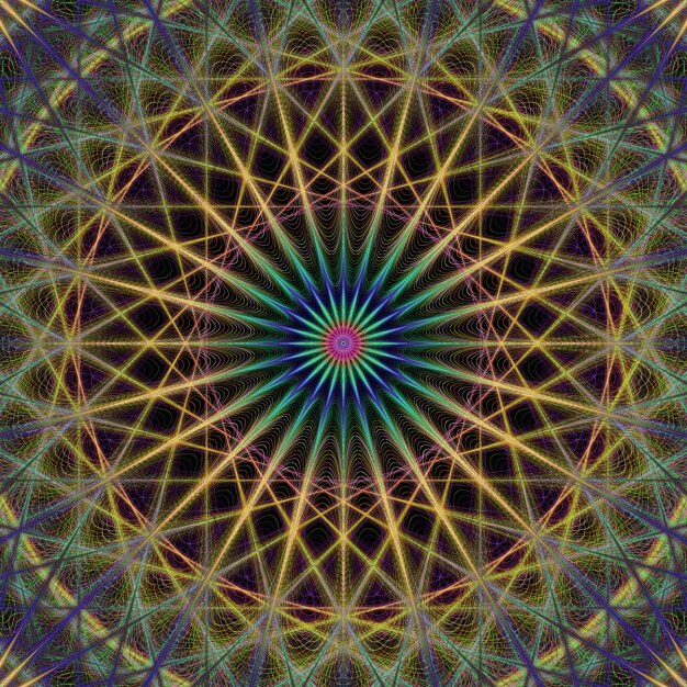 Gratis Vector fractal achtergrond ontwerp