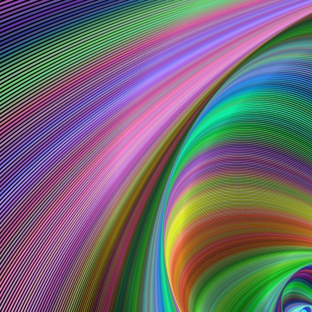 Gratis Vector fractal achtergrond ontwerp