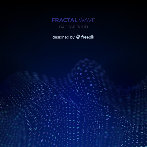 Fractal golf achtergrond