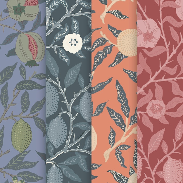Fruit of granaatappel door William Morris