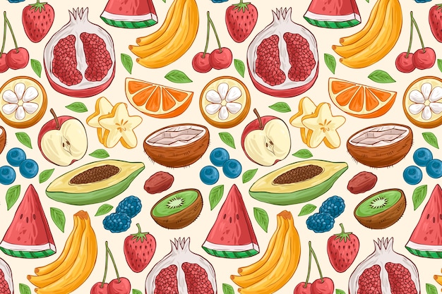 Fruit patroon concept