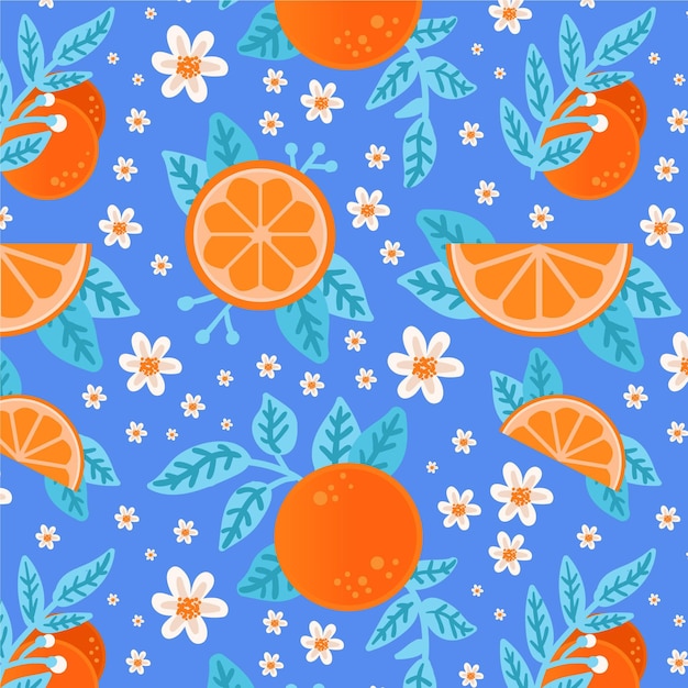 Gratis vector fruit patroon thema