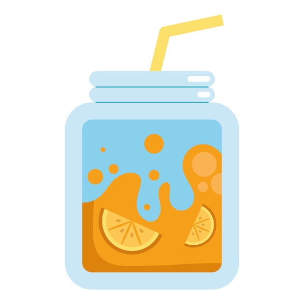 Gratis vector fruitdrank oranje