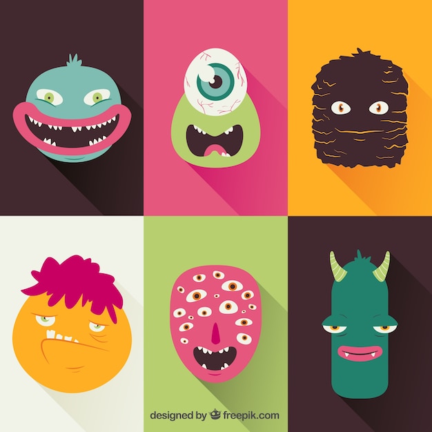 Funny monsters