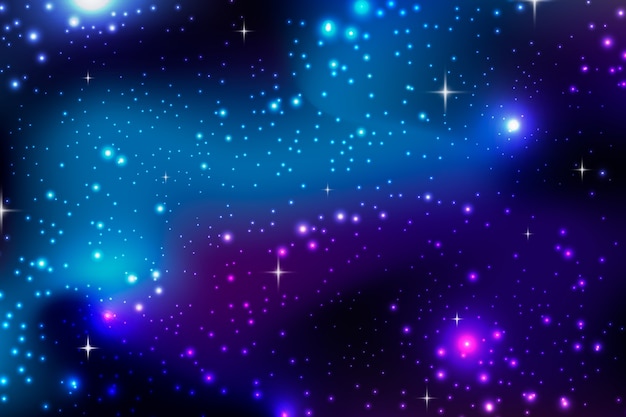 Galaxy deeltjes behang