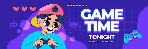 Game night twitter header