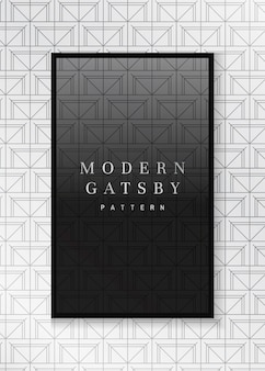 Gatsby patroon frame