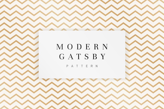 Gatsby patroon frame