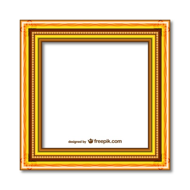 Geel frame vector