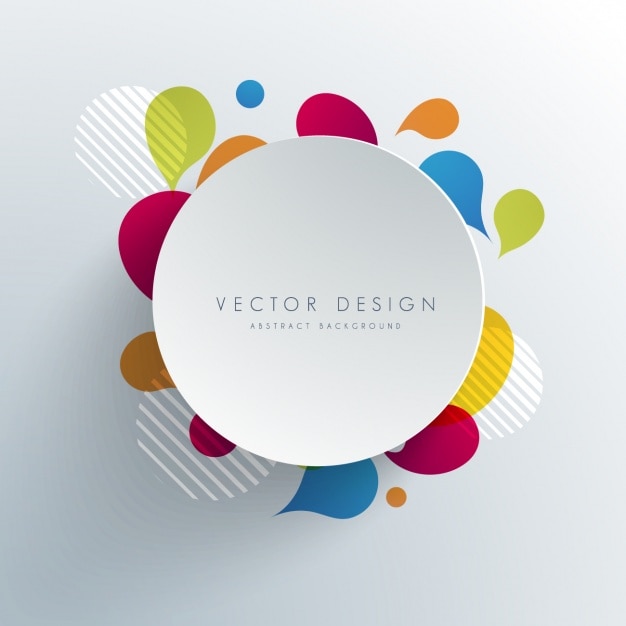 Gratis vector gekleurde achtergrond ontwerp