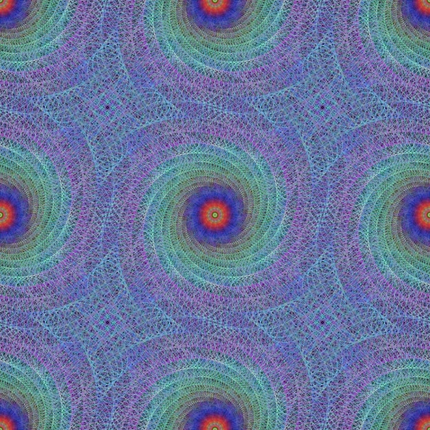 Gekleurde fractal achtergrond ontwerp