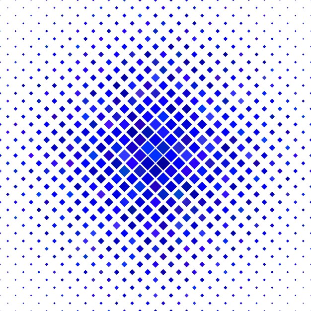 Gekleurde vierkante patroon achtergrond - geometrische vector illustratie van diagonale vierkanten in blauwe tinten