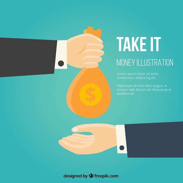 Gratis vector geld wisselen