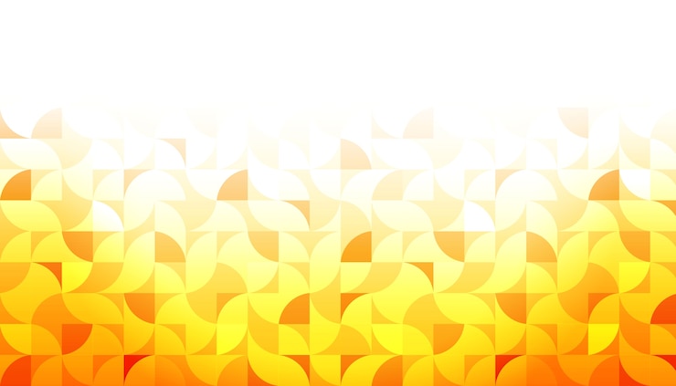 Gratis Vector gele geometrische vorm achtergrond