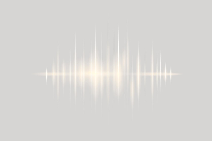Gratis Vector geluidsgolf grijze digitale achtergrond entertainment technologie