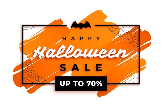 Gratis vector gelukkig halloween-verkoopconcept