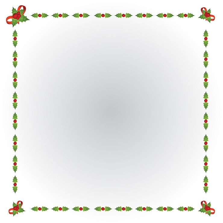 Gratis Vector gelukkig nieuwjaar. kerstmis grens