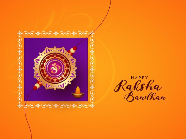 Gratis vector gelukkig raksha bandhan-festival dat elegante achtergrondvector begroet