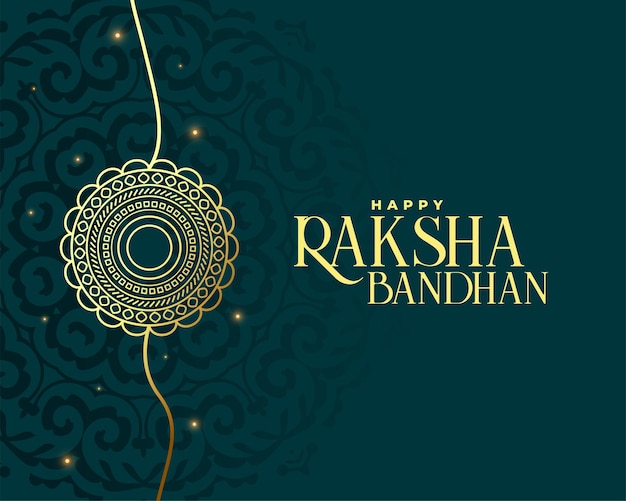 Gelukkig raksha bandhan premium groetontwerp