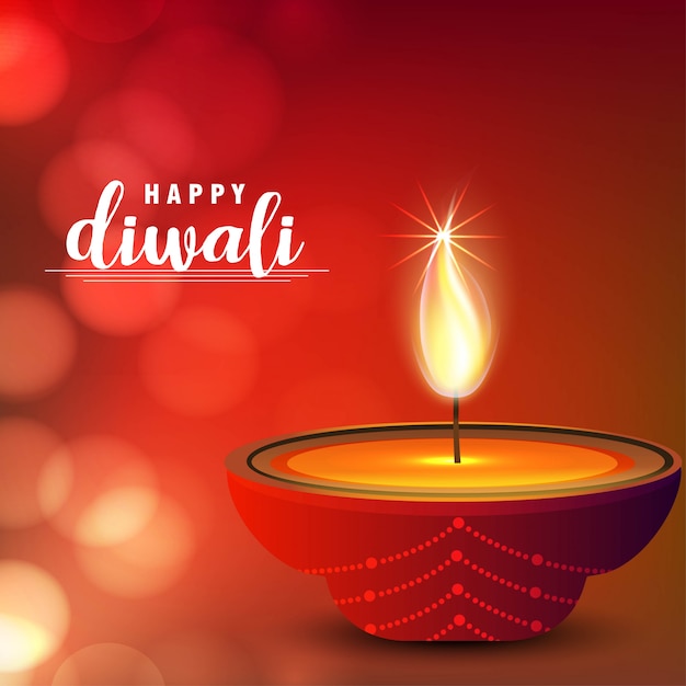 Gelukkige diwali-achtergrond