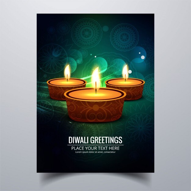 Gelukkige Diwali brochure