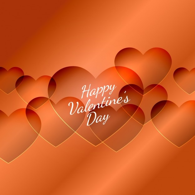 Gratis vector gelukkige valentijnsdag kaart