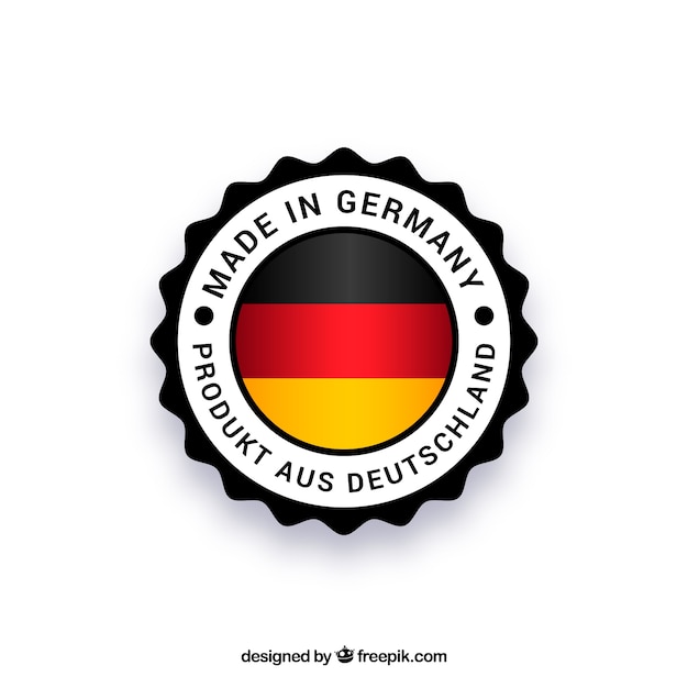 Gemaakt in Duitsland-label