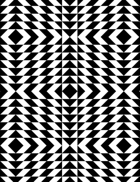 Geometrisch patroon in op-art stijl