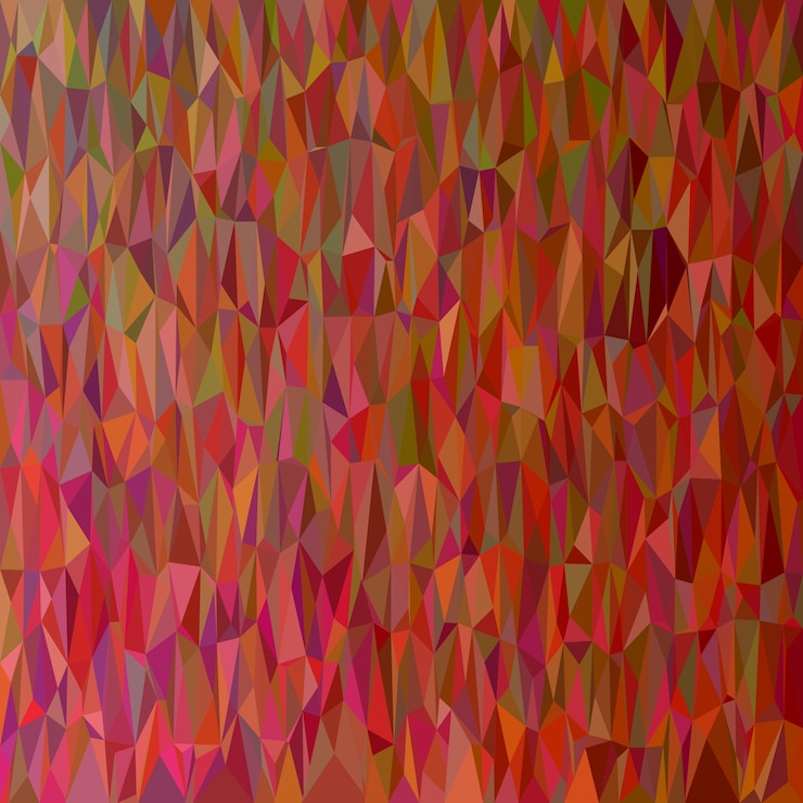 Gratis Vector geometrische abstracte onregelmatige driehoek achtergrond - veelhoekige vectorillustratie van donker gekleurde driehoeken