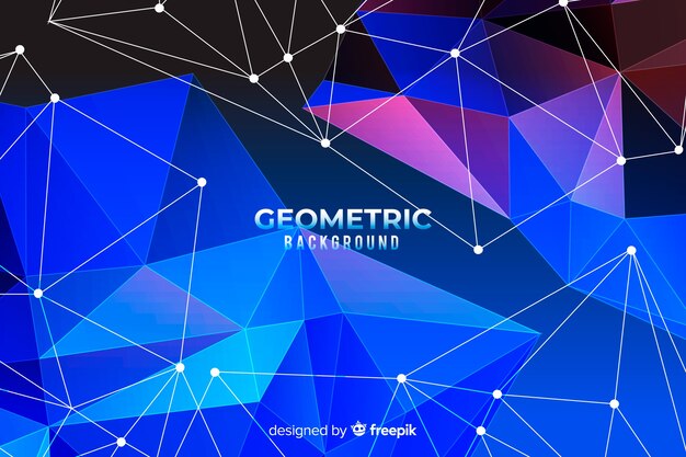 Geometrische achtergrond met hellingen