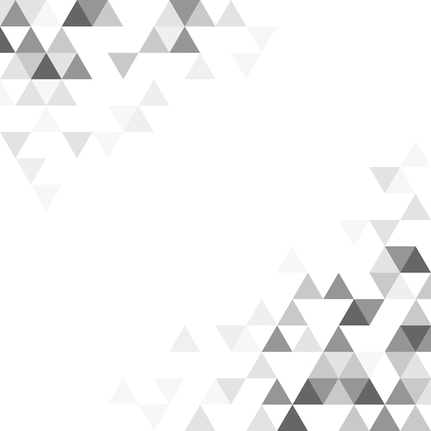 Gratis vector geometrische driehoek patroon illustratie